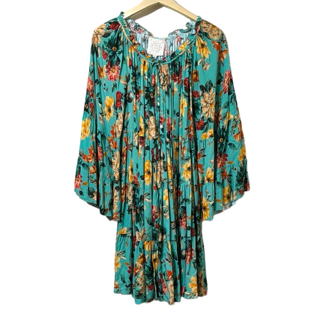 Johnny Was Tulum Mini Dress Size Small